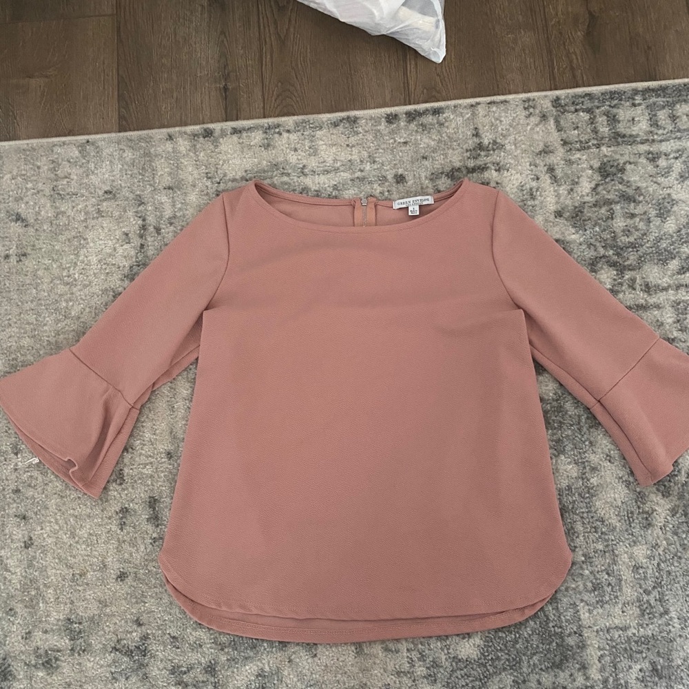 Rose pink top
